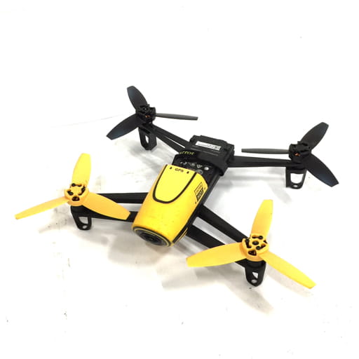 Parrot BEBOP DRONE ビーバップドローン レッド イエロー 2点セット ケース 等 付属品あり 現状品
